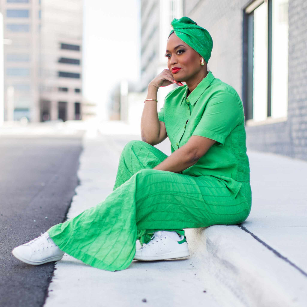 Silhouette Muse Turban Twist- (Style In 15 Secs)