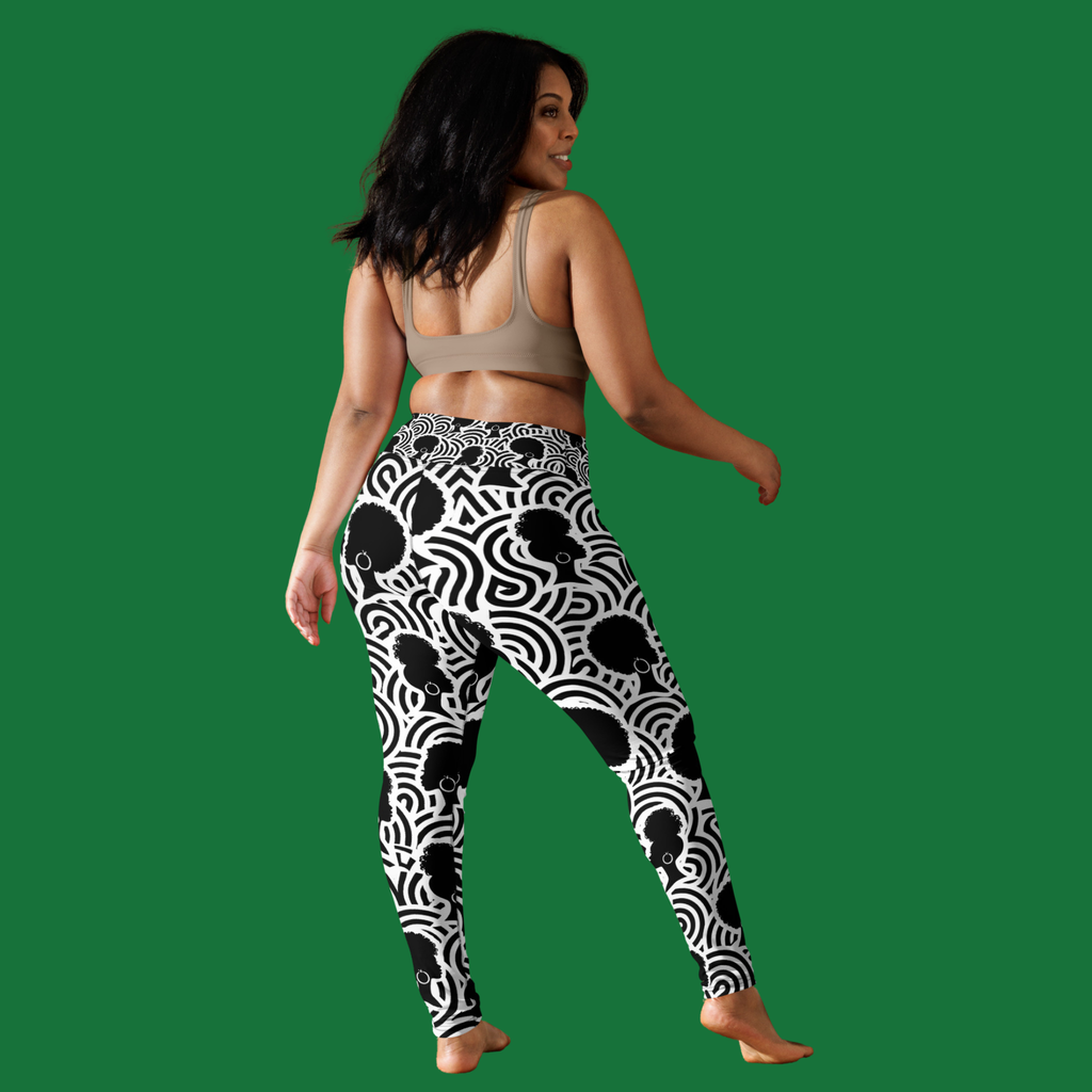 Crowned in Contrast Yoga Leggings
