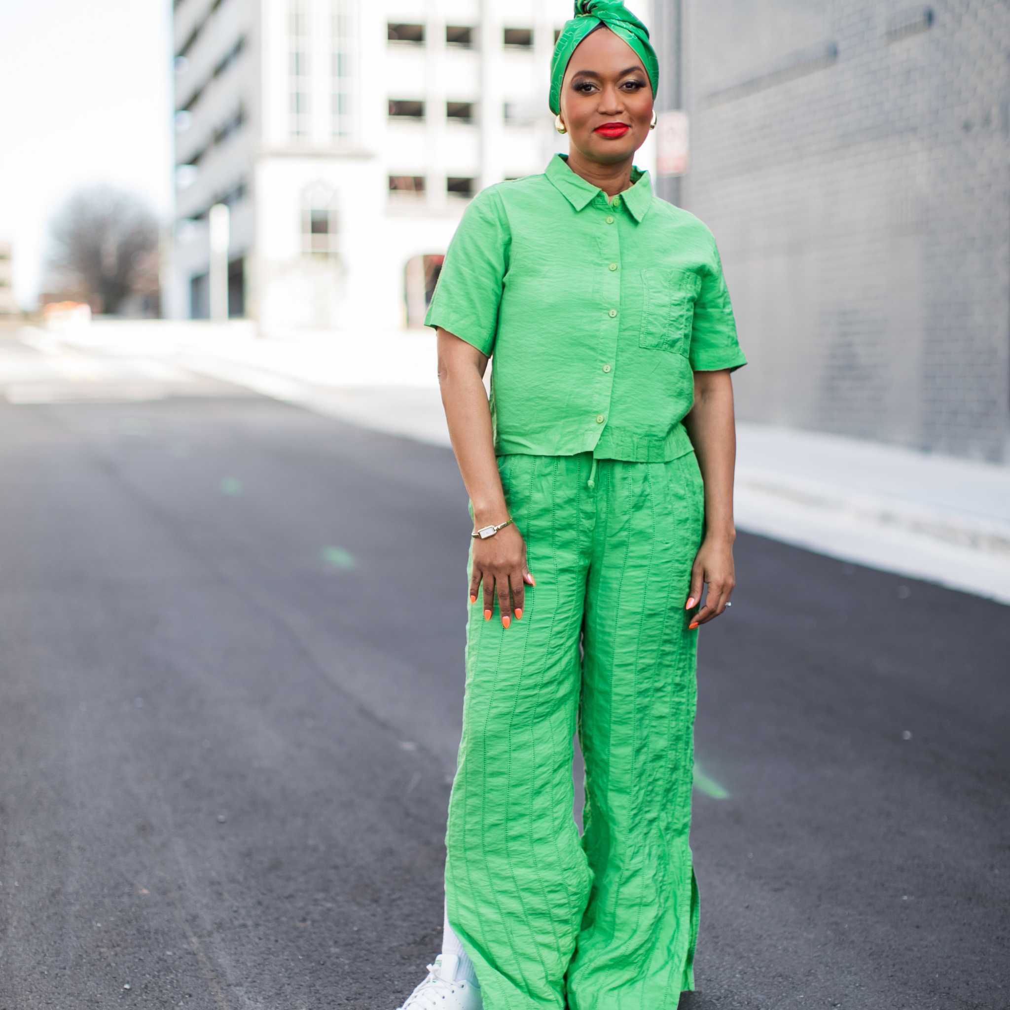 Silhouette Muse Turban Twist- (Style In 15 Secs)