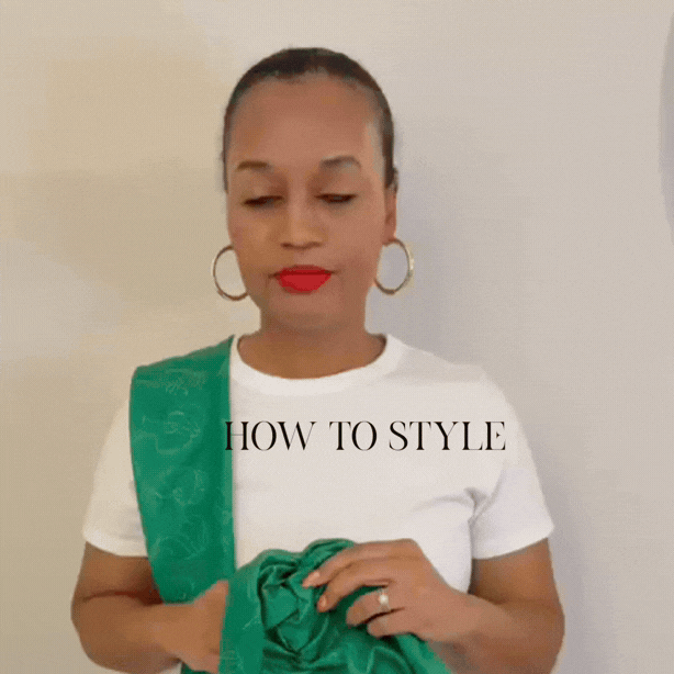 2 in 1 Silhouette Muse Turban & Wrap