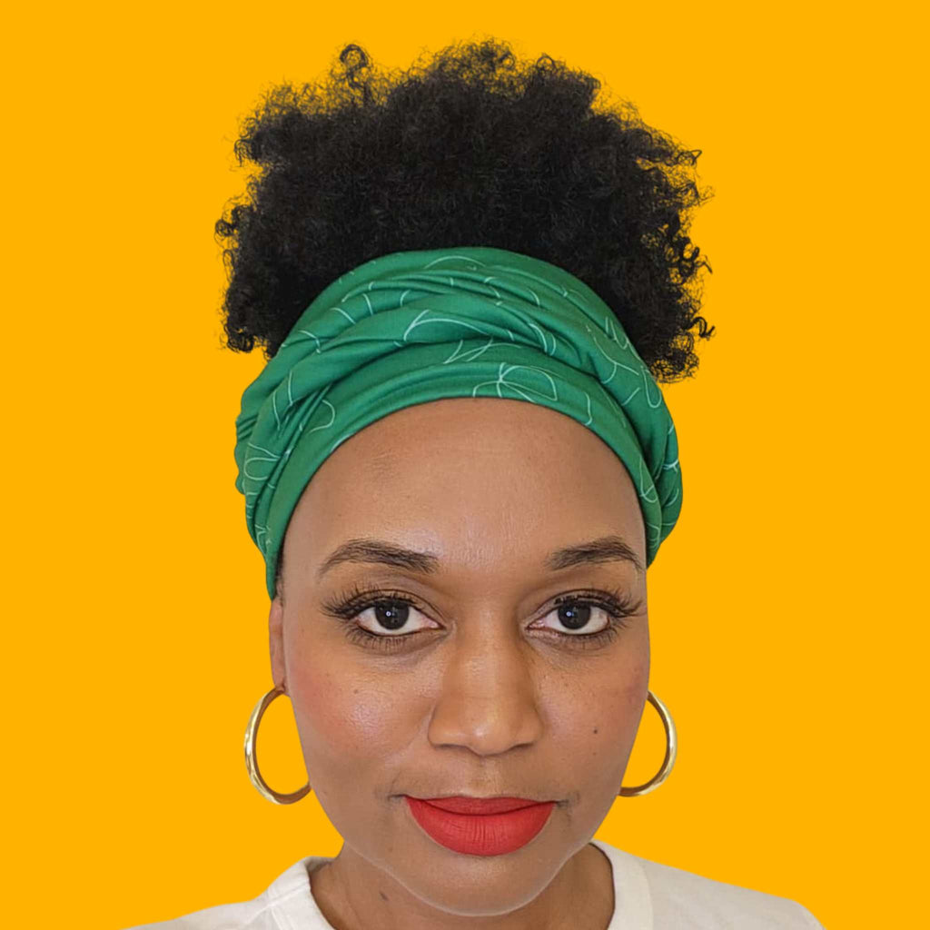 2 in 1 Silhouette Muse Turban & Wrap