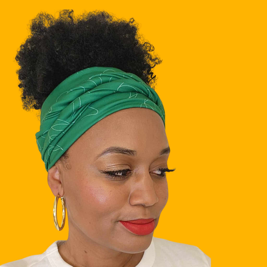 2 in 1 Silhouette Muse Turban & Wrap