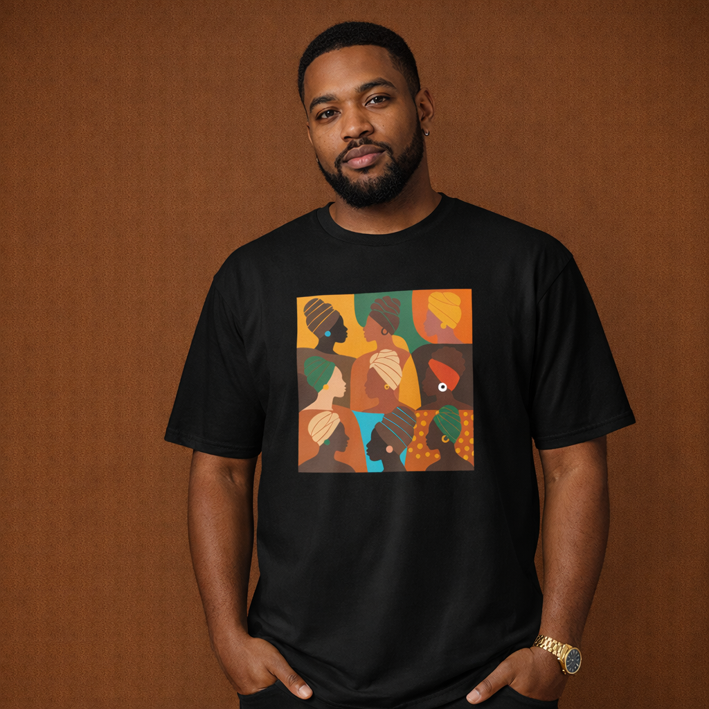 Crowned Silhouette Short-Sleeve Unisex T-Shirt